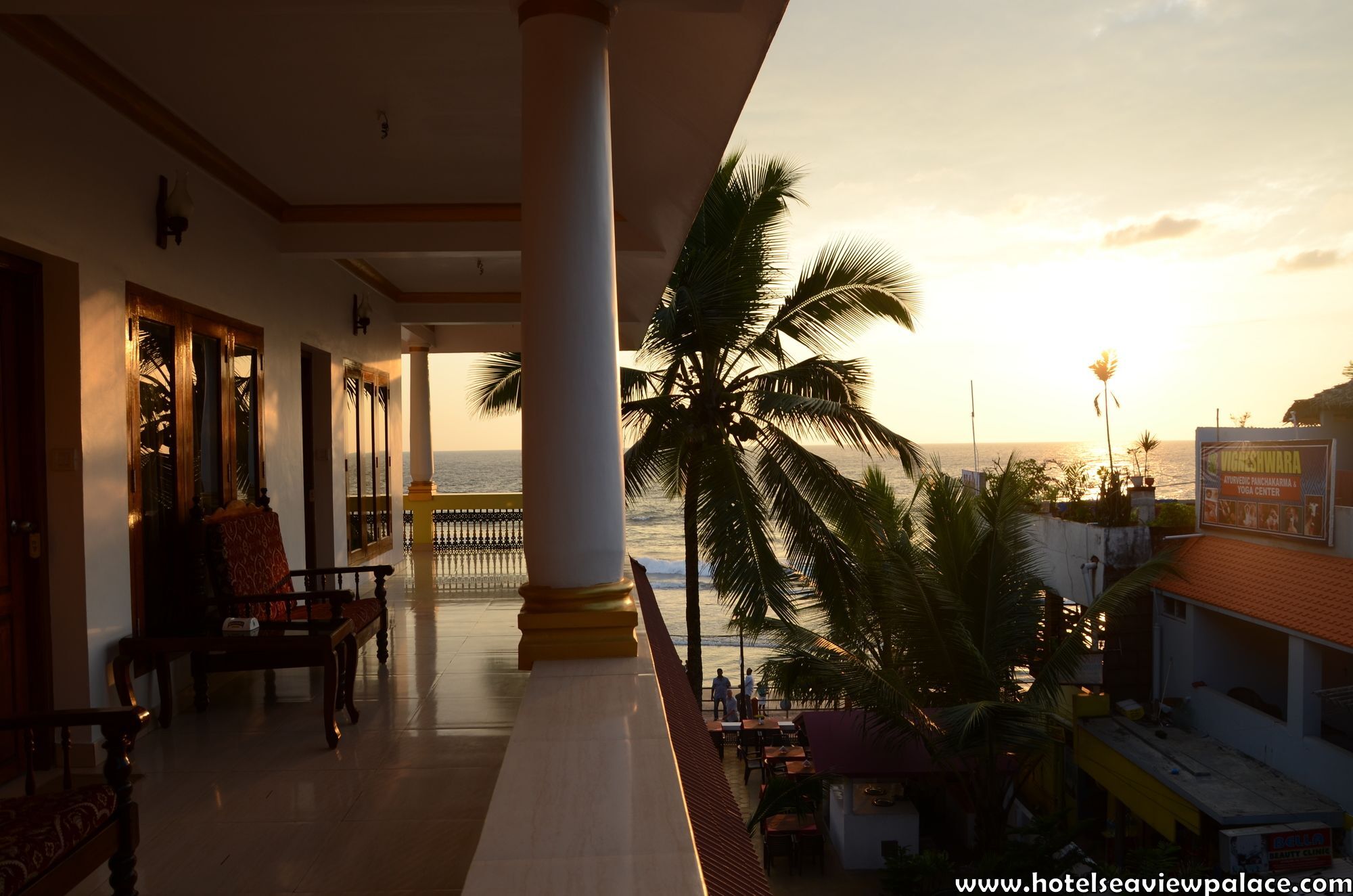 Hotel Sea View Palace - The Beach Hotel, Kovalam Exterior photo