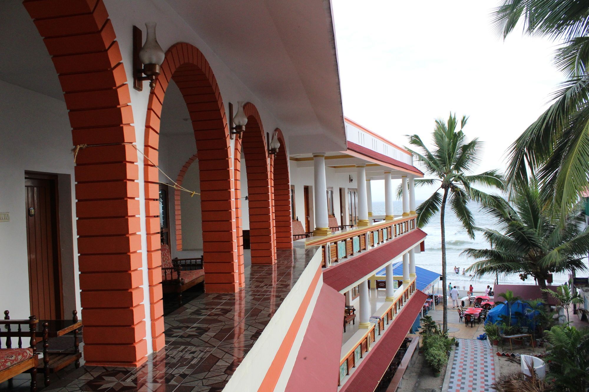 Hotel Sea View Palace - The Beach Hotel, Kovalam Exterior photo