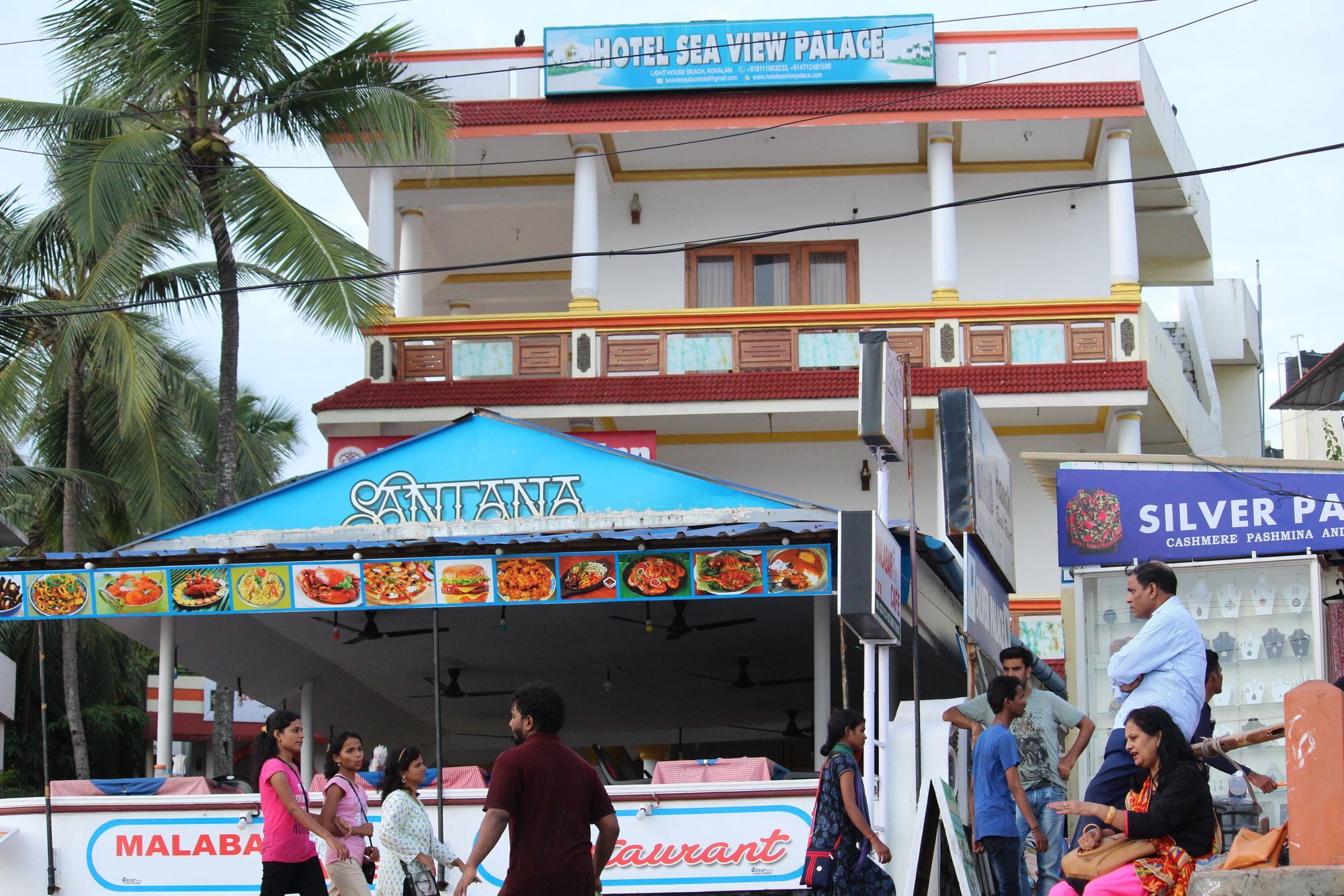 Hotel Sea View Palace - The Beach Hotel, Kovalam Exterior photo